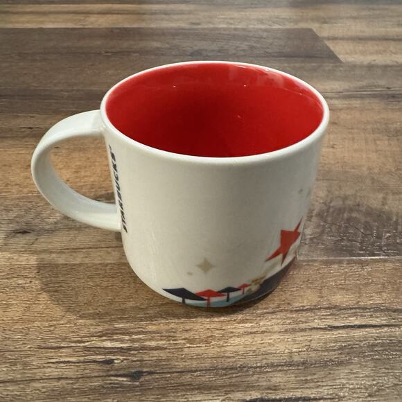 Starbucks You Are Here Collection SAN ANTONIO 14oz Coffee Mug Texas Alamo READ - Picture 3 of 8